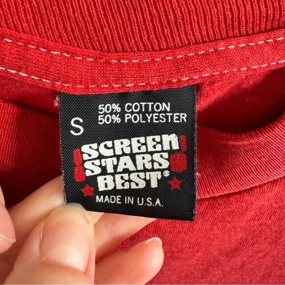 Vintage Michael Jordan Bulls Screen Stars Single Stitch T Shirt Size Small - Picture 5 of 6